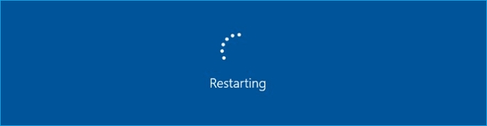 Windows Update stuck on restarting