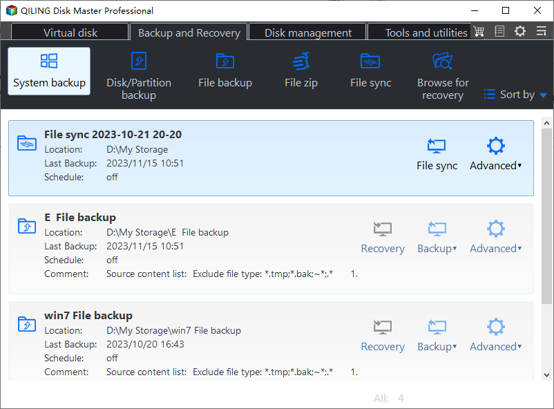 backup outlook mail step2