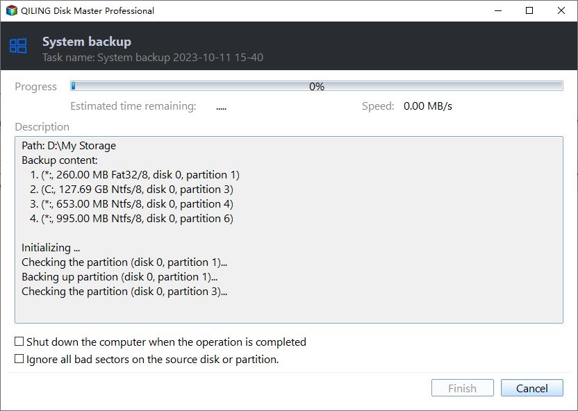 backup outlook mail step 5