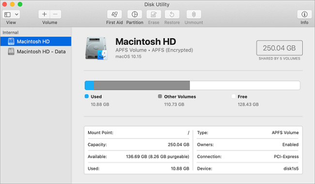 macintosh hd