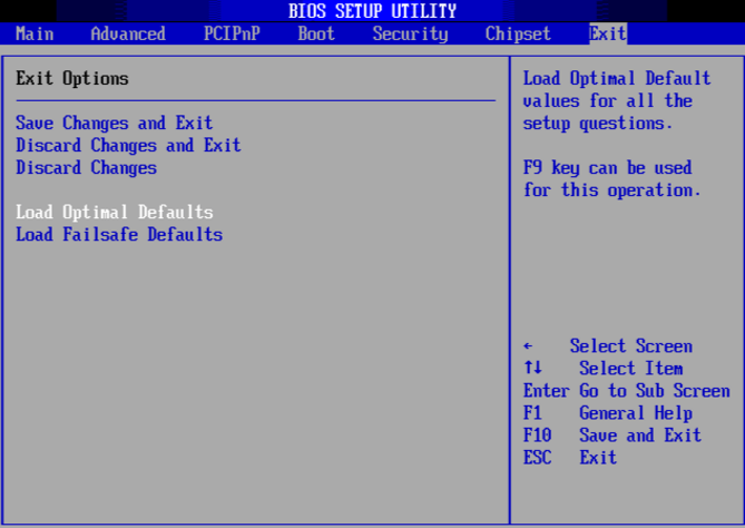 Set BIOS to default and fix operating system not found issue.