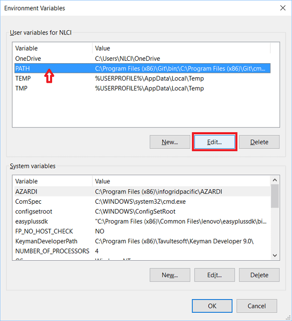 Repair CMD to work again by updating PATH System Environment Variables.