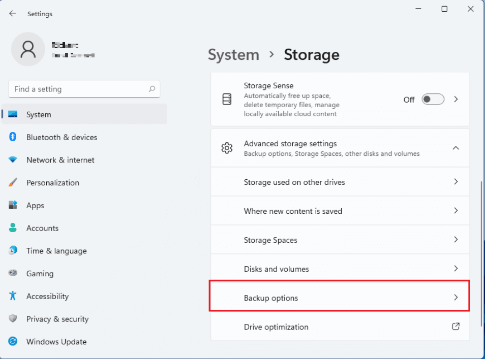 Creating System Backup in Windows 11