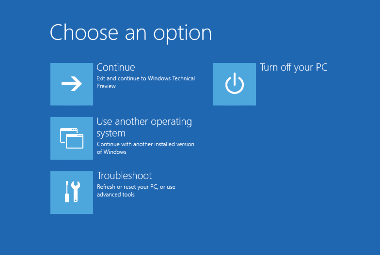 Perform an Automatic Repair to fix invalid system disk error