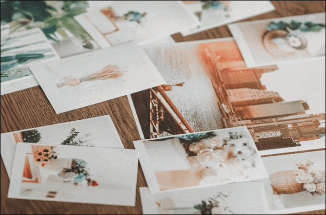 print photos to store digital data