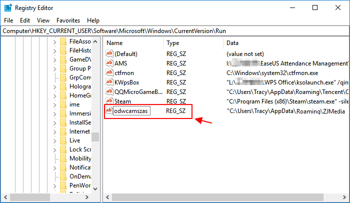 remove shortcut virus from registry