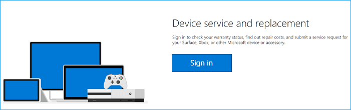 request device repair for xbox 360 from microsoft.