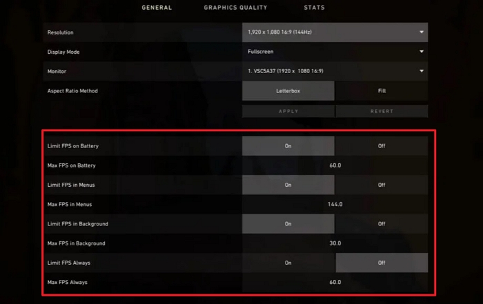 Valorant FPS Settings